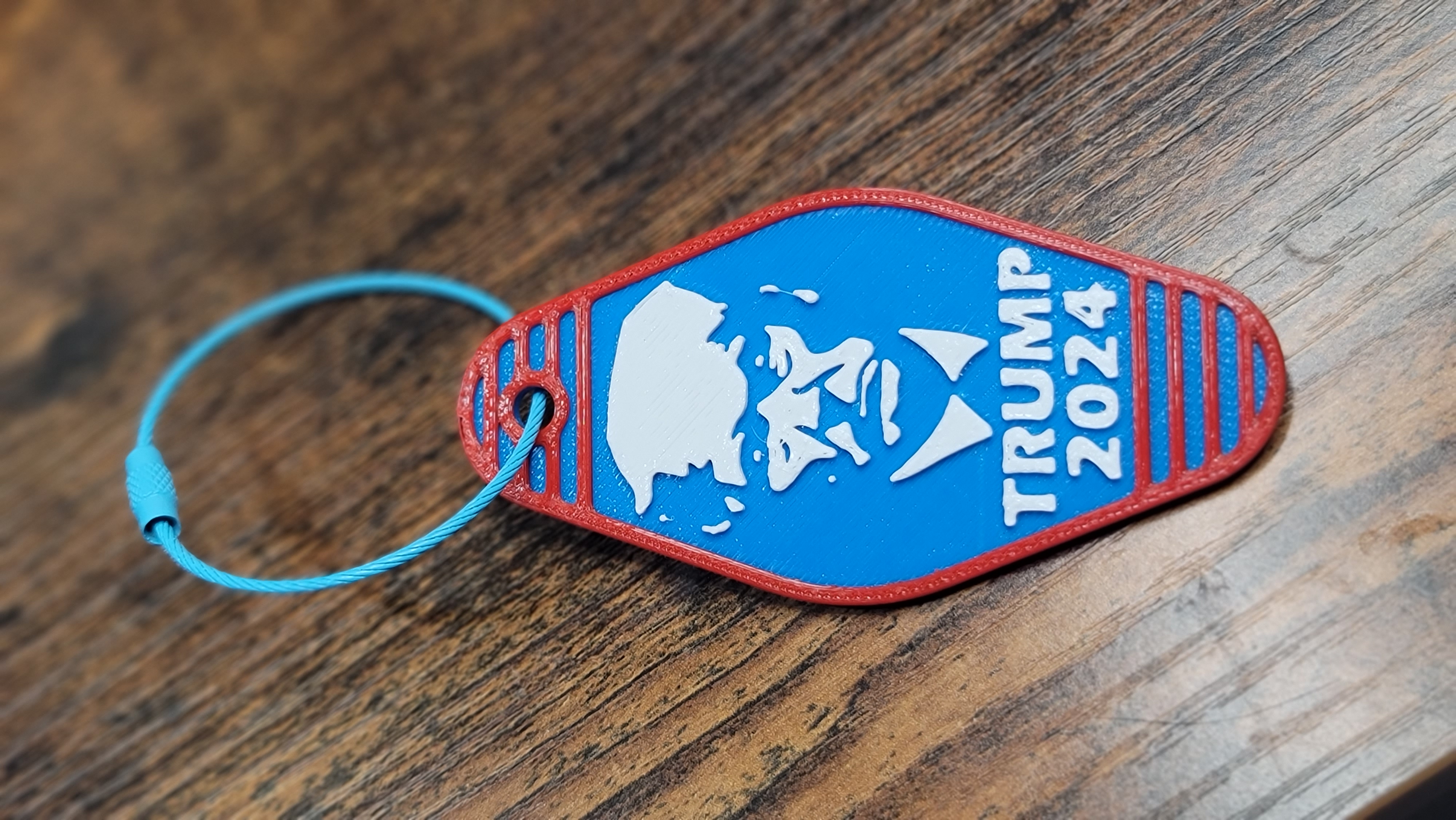 Custom Keychain - Personalized 3D printed keychain